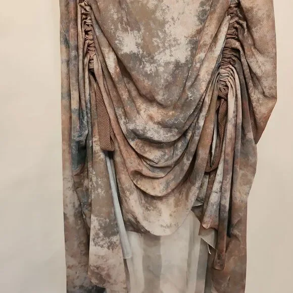 Dolls Kill Darker Wavs Fairy Dress With Edgy Lace-Up Tie-Dye Size S NWOT - Picture 4 of 5